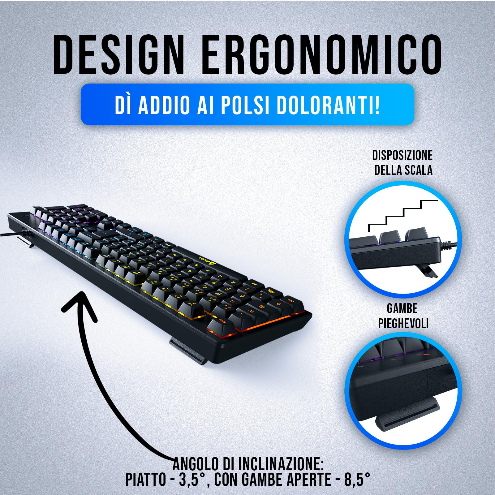 KLIM - Tastiera italiana Chroma Italy
