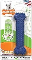 Vista 1 de Nylabone Moderate Chew FlexiChew Dental Chew Juguete Masticable Pollo PequeñoRegular (1 unidad)