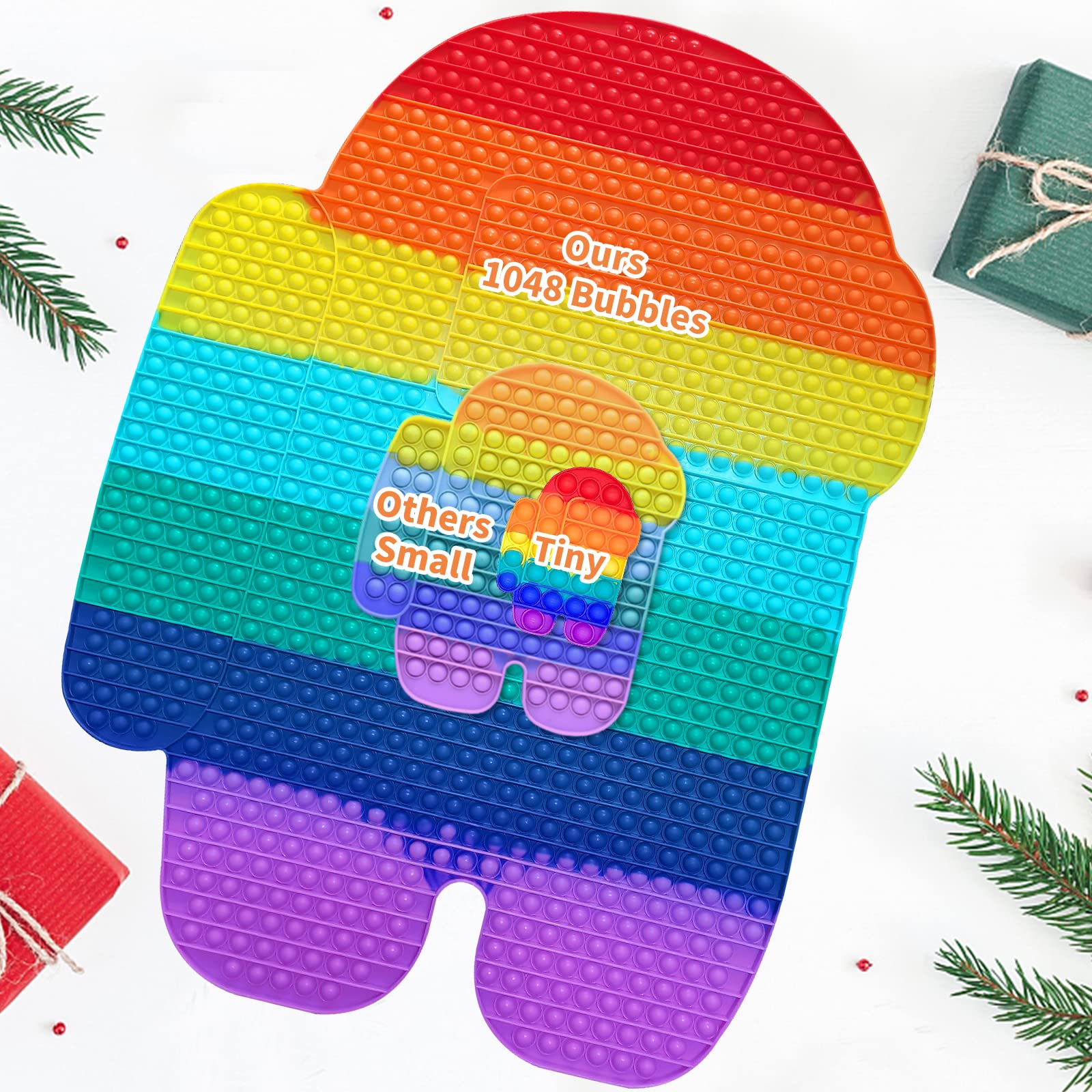 Jumbo Pop 1048 Bubbles, Biggest Pop in The World, Over 1000 Bubbles Pop