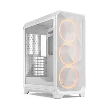 Fractal Design Meshify C White Tempered Glass ミドルタワー型PCケース CS7103 FD-CA-MESH-C-WT-TGC Fractal Design Meshify C TG FD-CA-MESH-C-WT-TGC [ホワイト