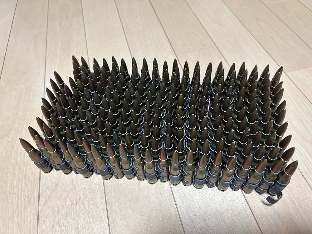 Amazon.co.jp: 米軍放出品 NATO.308 7.62mm空薬莢ダミーカート