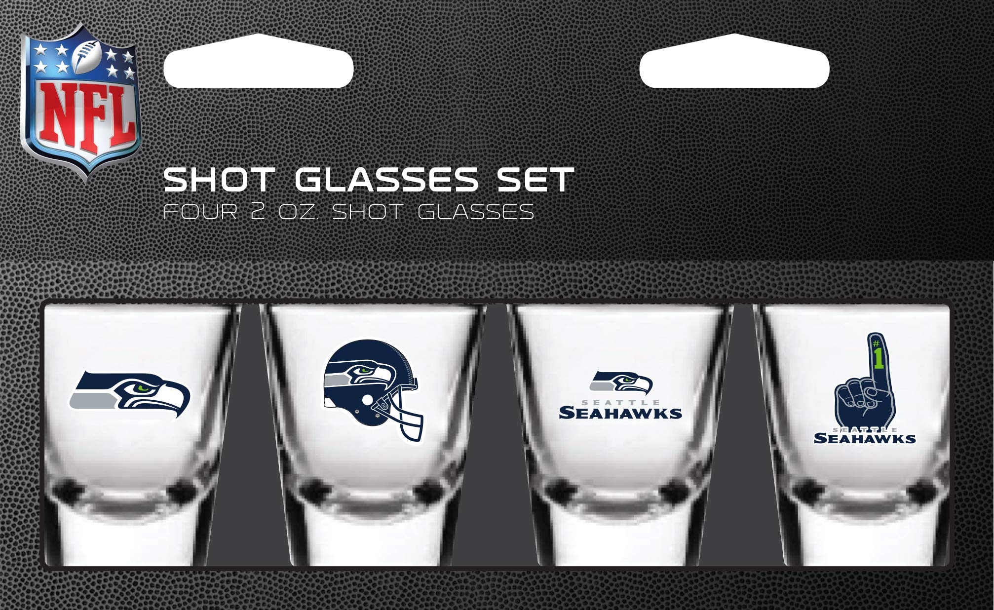 Pro Specialties Group NFL unisex 4 Pack Shot Glass Set