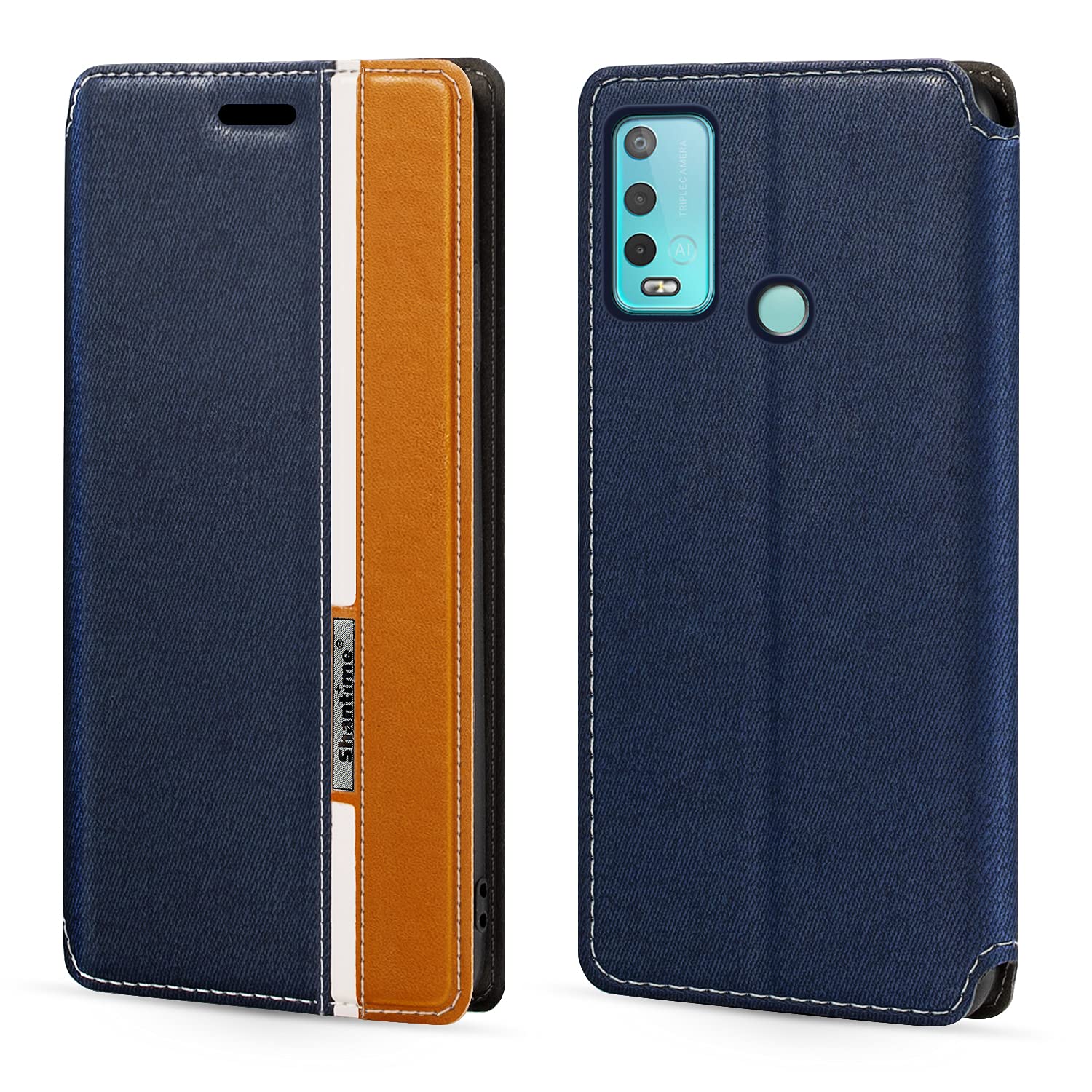 Cover per Wiko Power U30 Custodia a Portafoglio, Pelle PU Magnetica Staffa Flip Custodia, Slot per Schede, Custodia a Portafoglio Compatibile con Wiko Power U30-Rosso