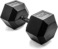 Vista 58 de CAP Barbell Peso de la mancuerna hexagonal recubierta, individual, 10-120 libras, múltiples opciones