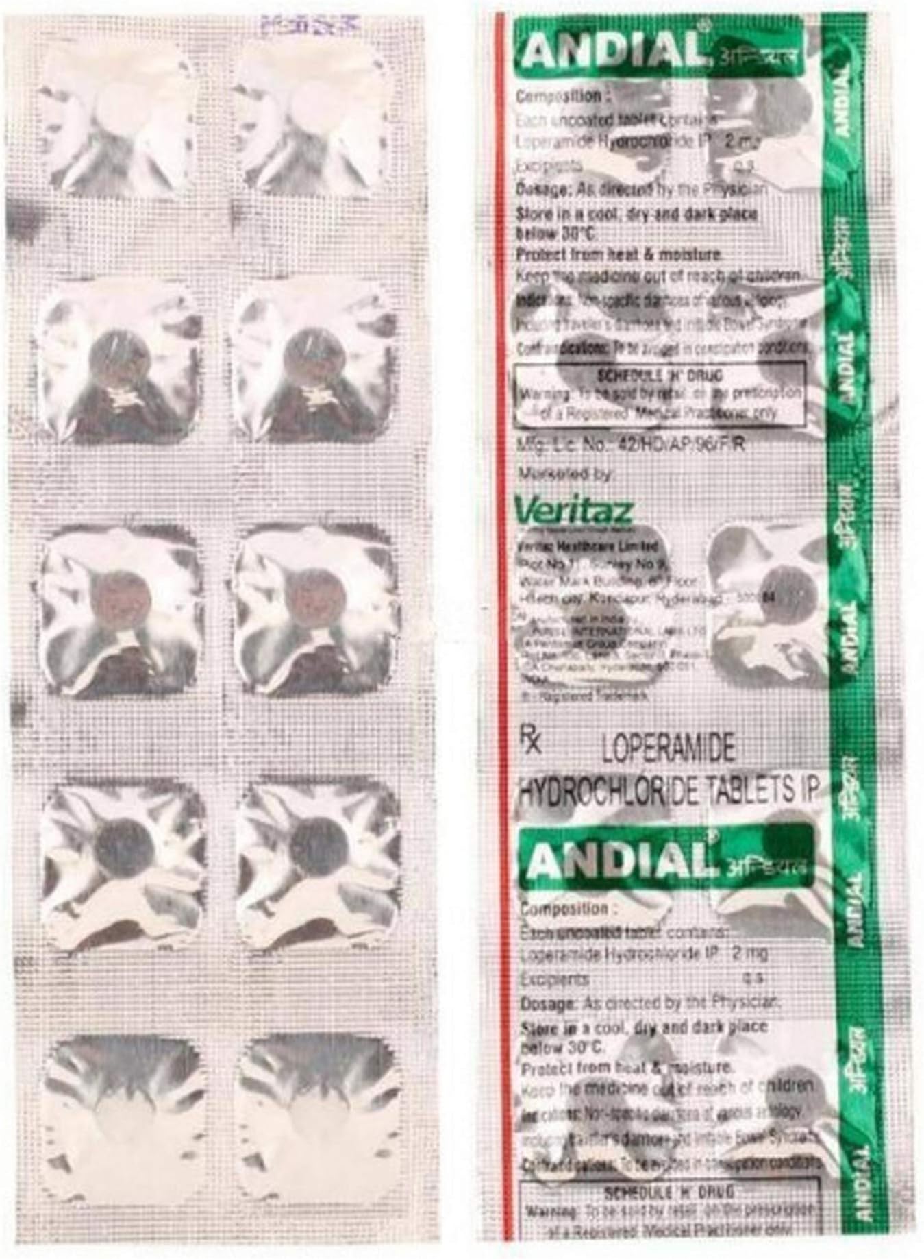Andial - Strip of 10 Tablets