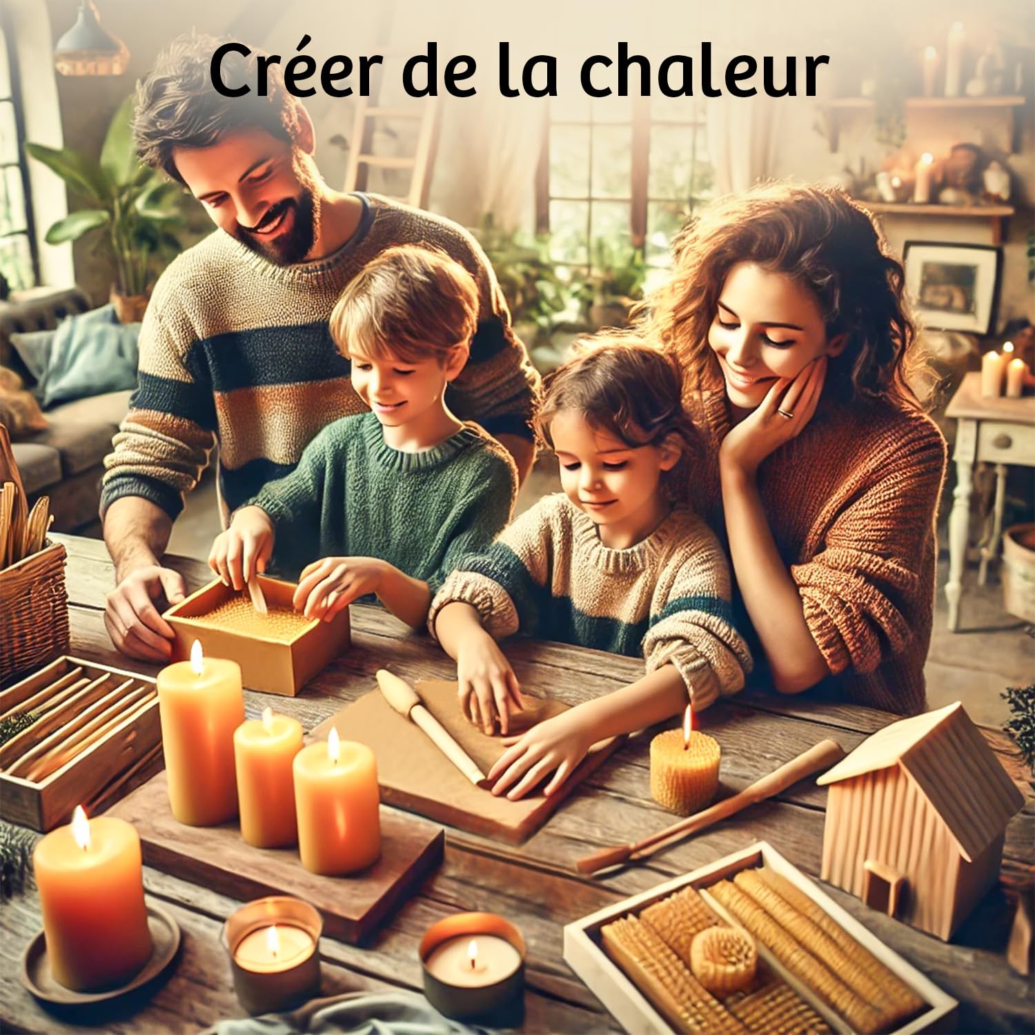 Cire d'abeille jaune 2.2KG - Pastilles de cire d'abeille naturelle pour la fabrication de bougies et projets DIY. Idéale pour des projets de bougies artisanales