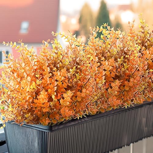 Miniatura 3 de Homsunny  Cesta colgante de flores, flores de margaritas artificiales en forro de coco  Cestas colgantes para decoración de patio, exterior e