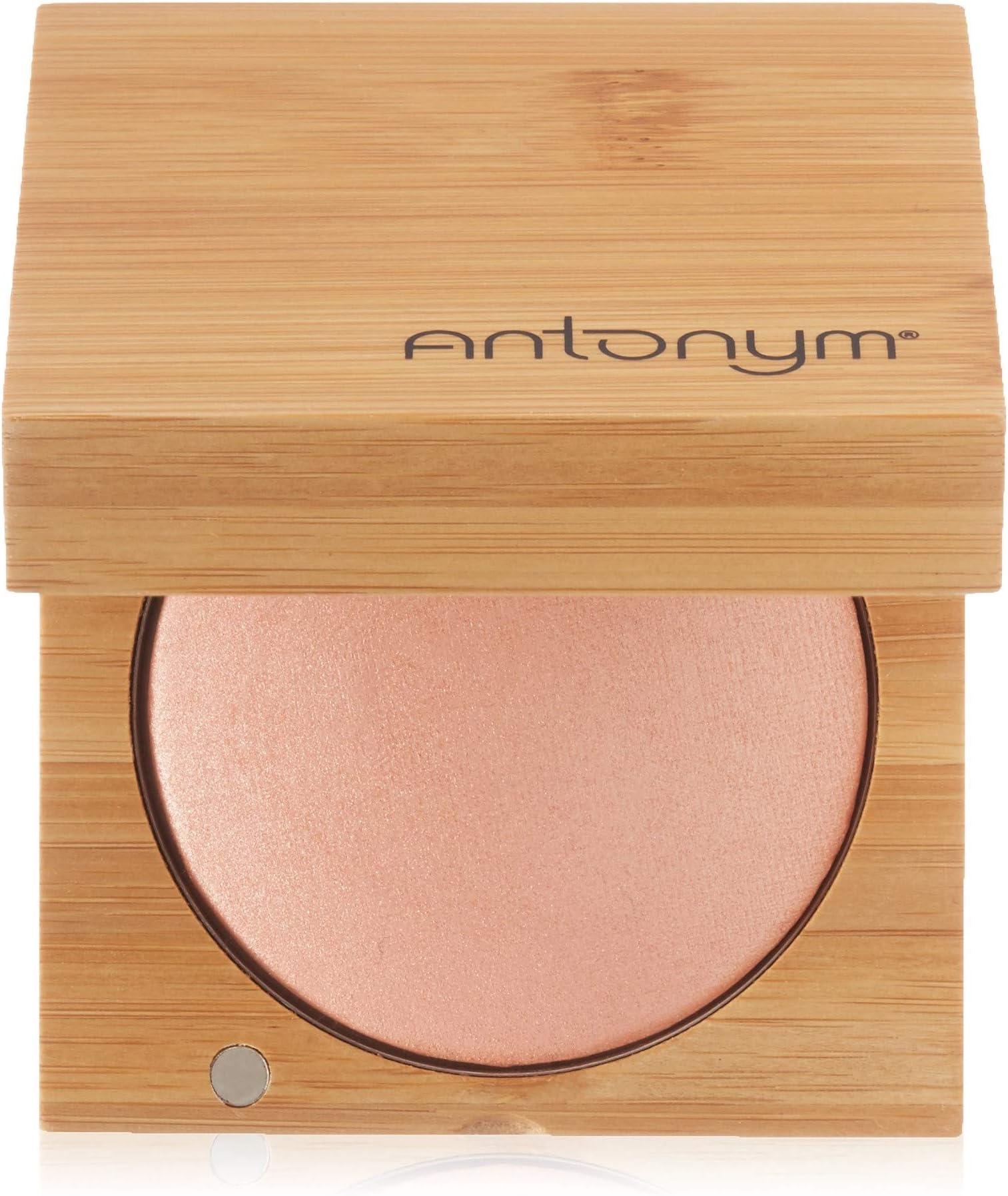 Antonym Cosmetics Baked Blush for Cheeks Face Powder Makeup Wrinkle Defying Minimize Fine Lines Pores Mattifying Highlighting Tan Contour (Crush)