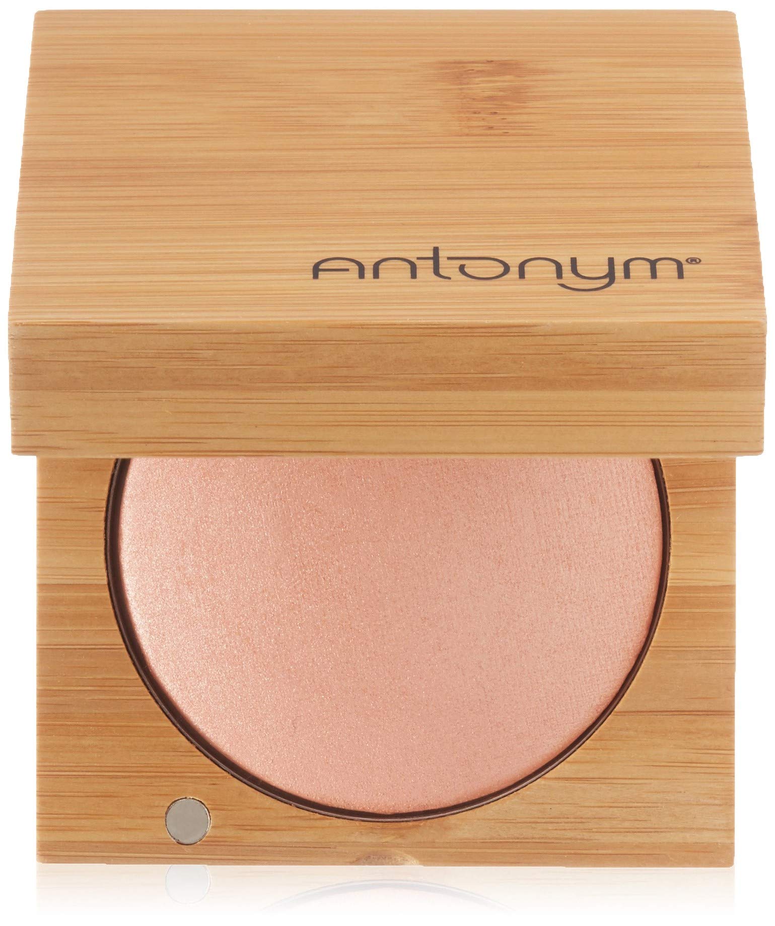 Antonym Cosmetics Baked Blush for Cheeks Face Powder Makeup Wrinkle Defying Minimize Fine Lines Pores Mattifying Highlighting Tan Contour (Crush)