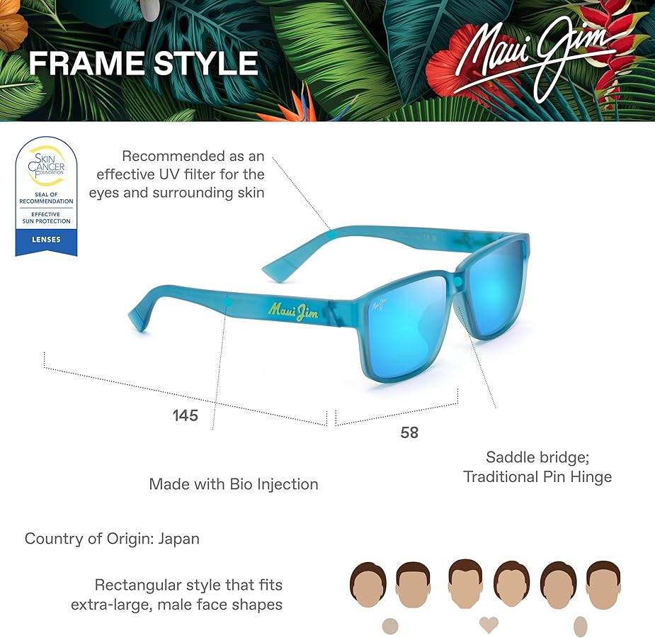 Amazon.co.jp: [Maui Jim] サングラス Kuniahi Af メンズ マット