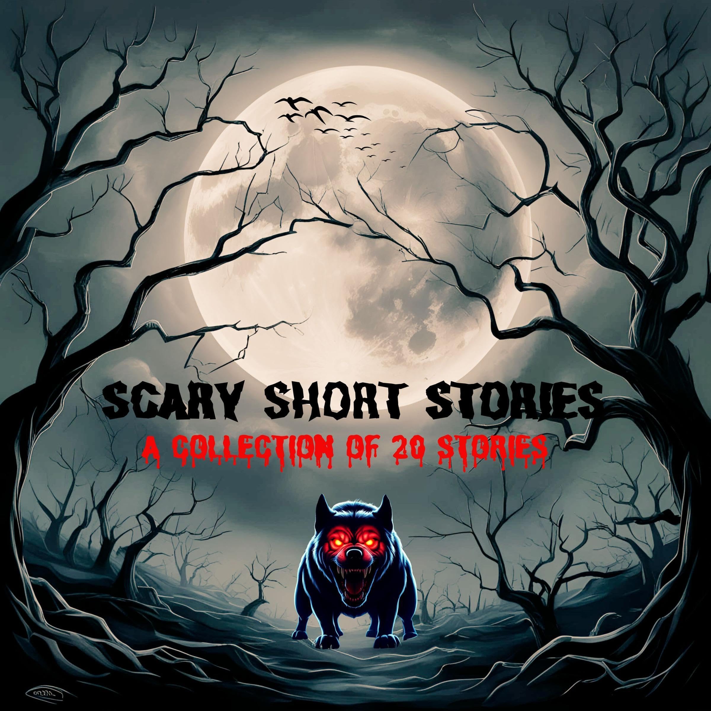 Cover art for Scary Short Stories