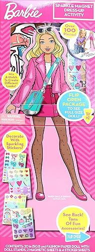 Miniatura 2 de Tara Toys Barbie Sparkle Actividad magnética, multicolor