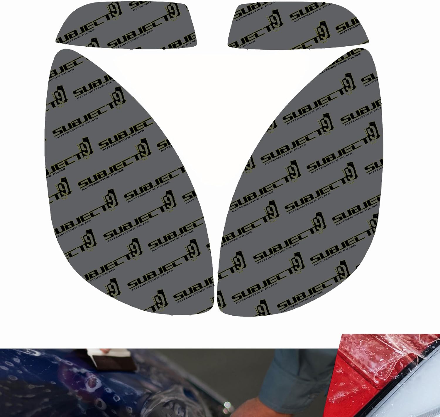 Pre-Cut PPF Headlight Protection Film for Chevrolet Corvette (2005 2006 2007 2008 2009 2010 2011 2012 2013)