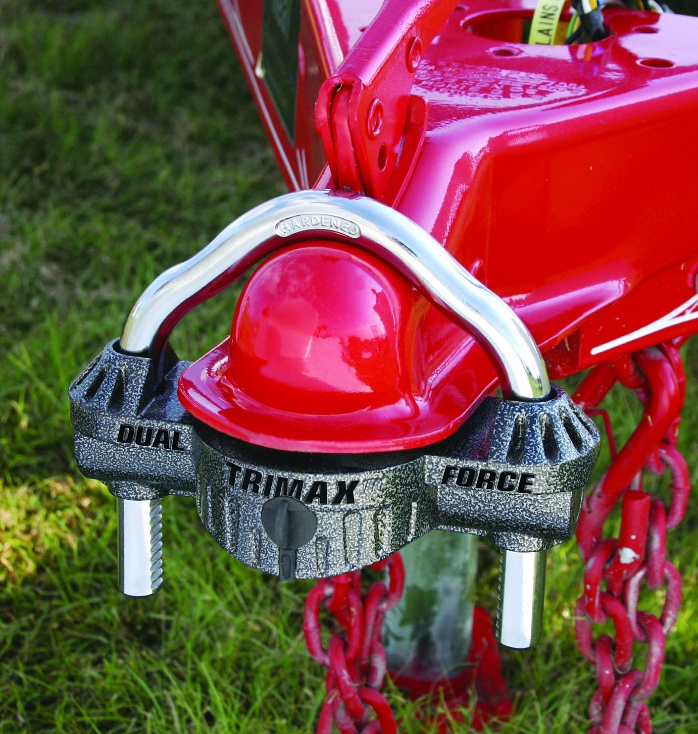 Trimax UMAX50D Universal Dual Purpose Trailer Coupler and U-Lock : Automotive