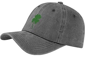 St Patrick's Day Cowboy Hat for Women [MiAnMiAn Retro Embroidered Shamrock Cowboy Hats]