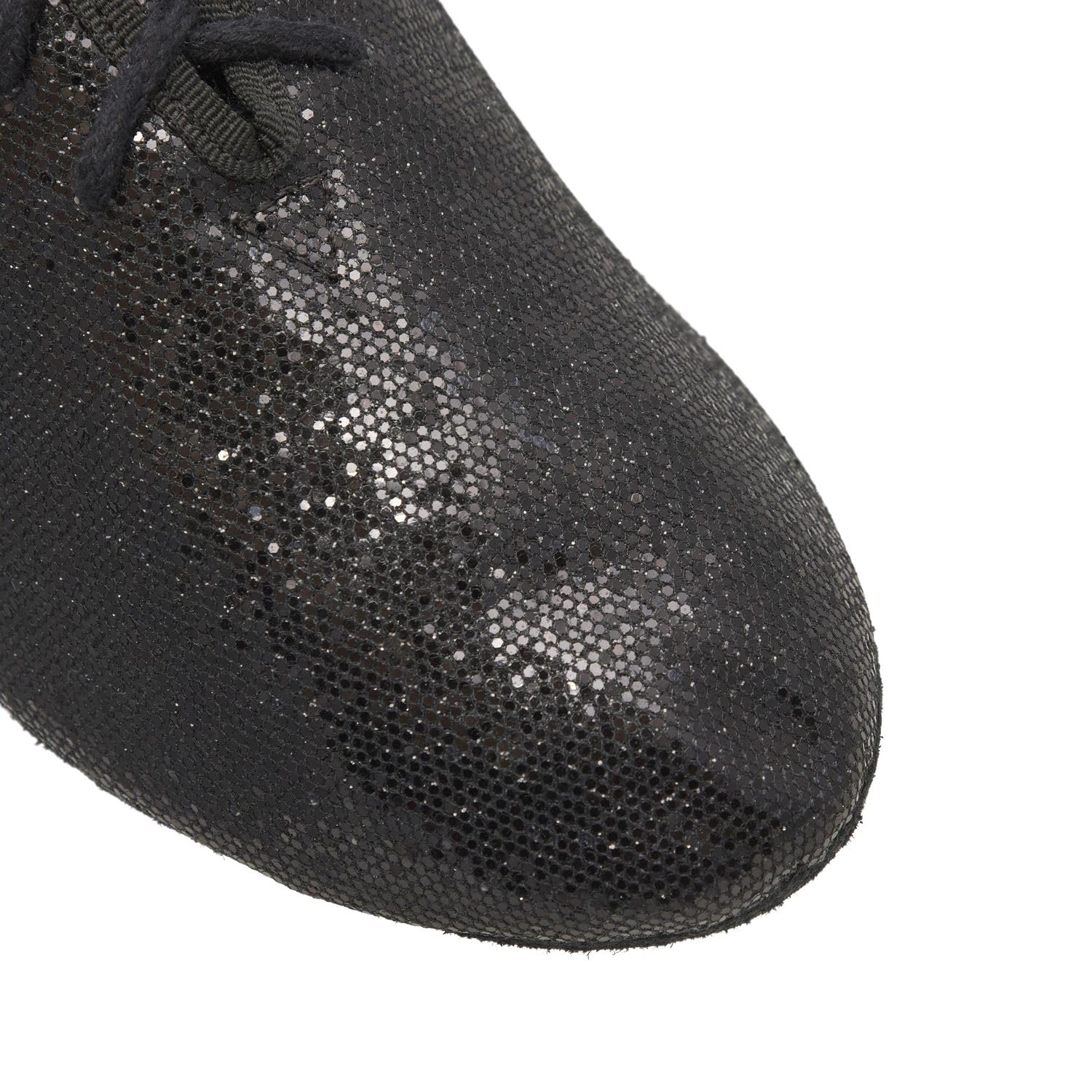 So Danca Jazzschuhe Glanz-Spinnstoff, Latein Salsa Rumba Tango Tanz Schuhe JZ79 ganze Chromledersohle