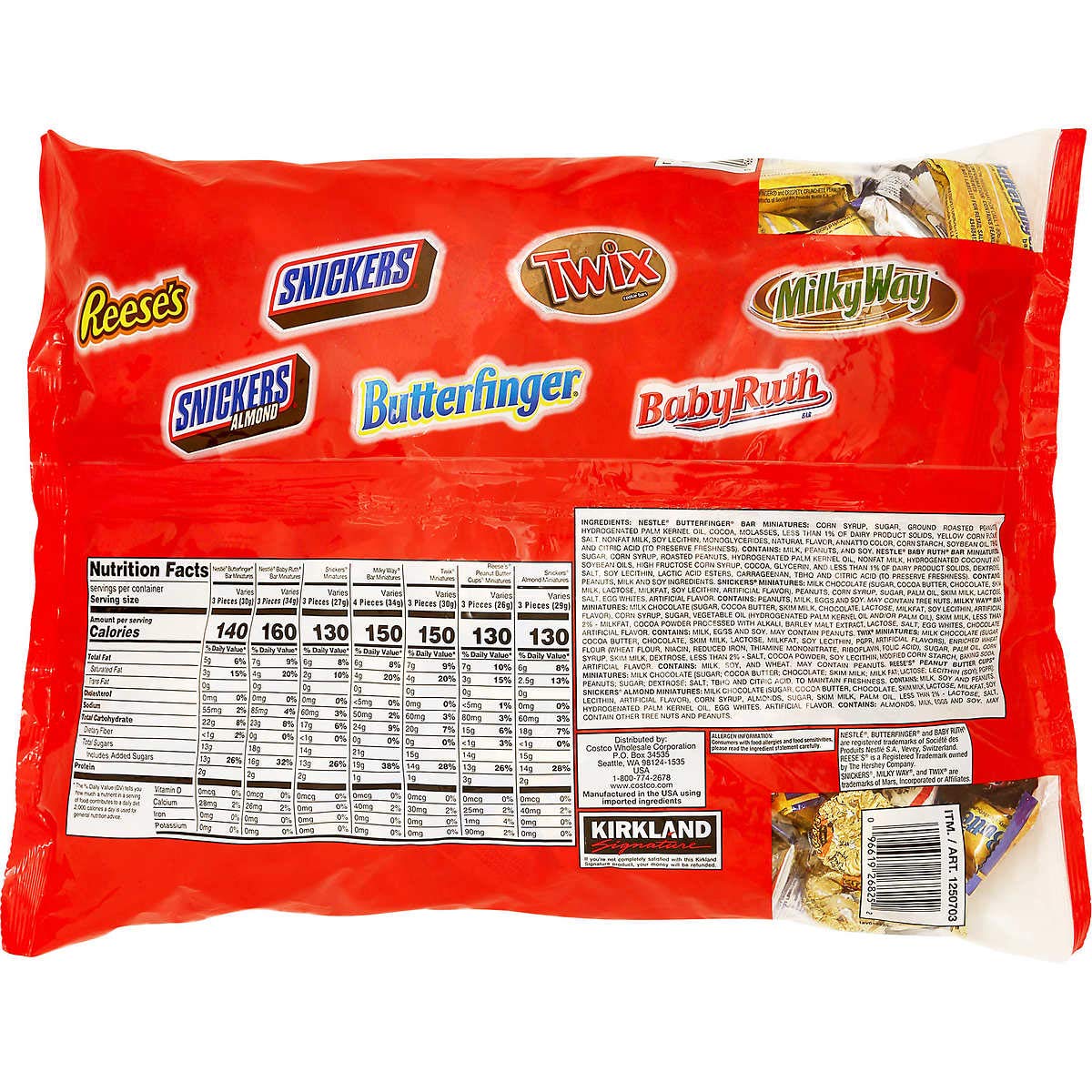 Kirkland Signature Mini Favorites, Variety Pack, 5 lb