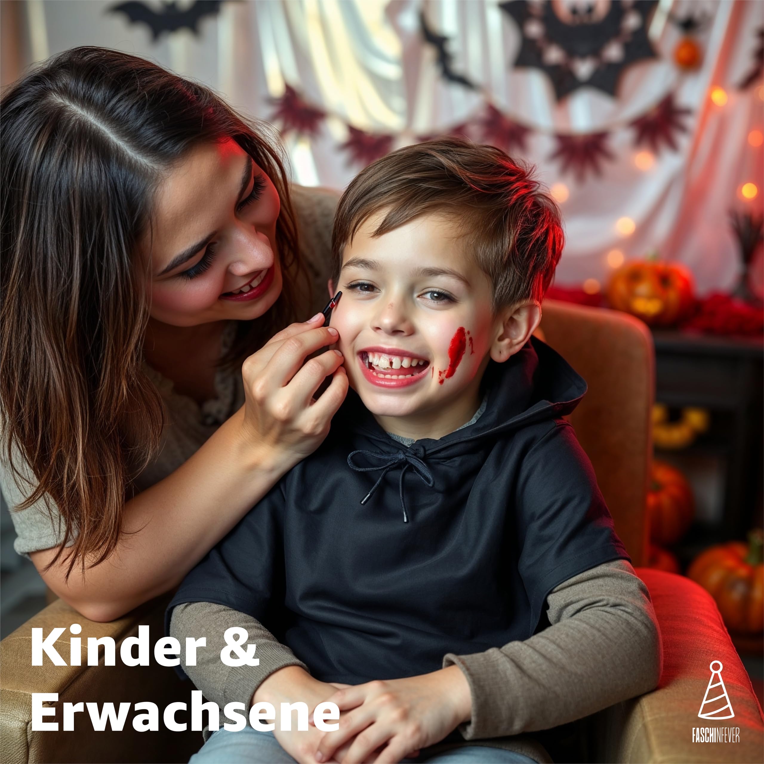 50 ml di sangue, lavabile e realistico – & sangue artificiale per truccarsi – Fake Blood vestire – Halloween & Carnevale
