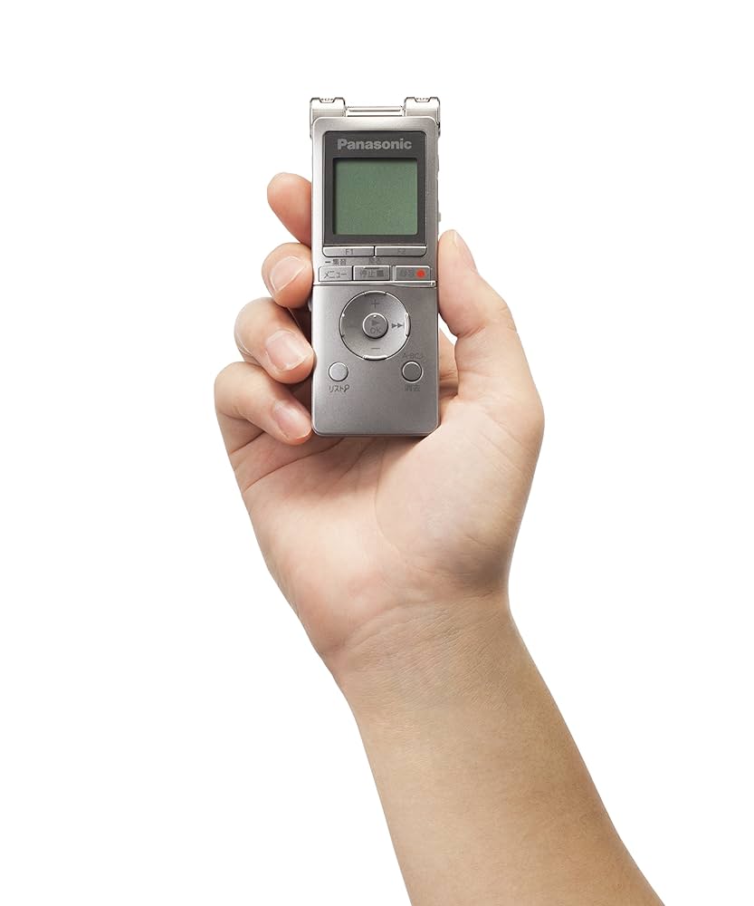 Amazon | パナソニック ICレコーダー 4GB シルバー RR-XS460-S