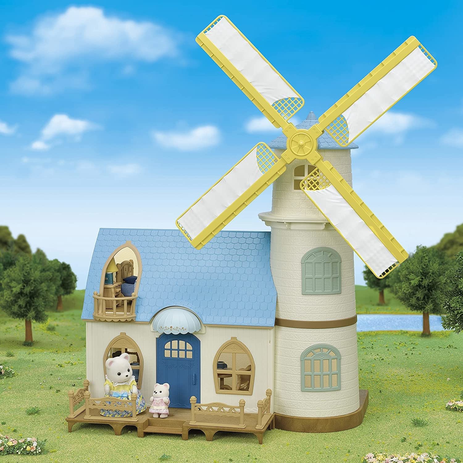 SYLVANIAN FAMILIES 5630 Le grand moulin a vent - Mini univers
