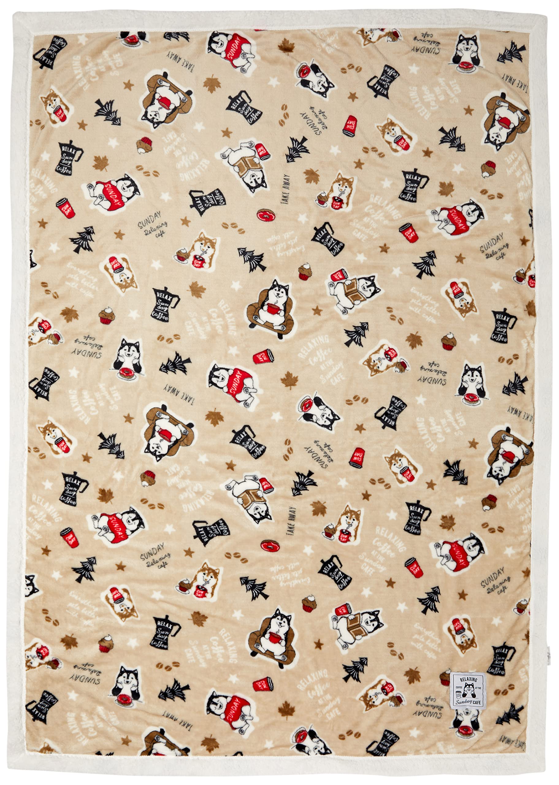 Amazon｜シュガーフェイス フランネル ブランケット 大 サンデー