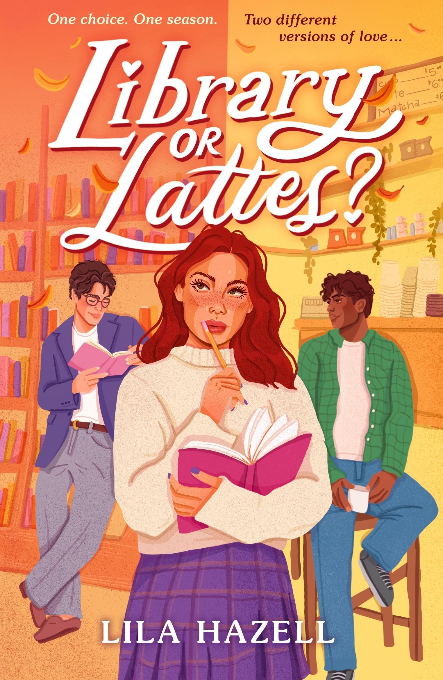 Library or Lattes?: Fall for the perfect YA autumn small-town romance, for fans of grumpy x sunshine and enemies to lovers (Love In Oak Falls, 1)
