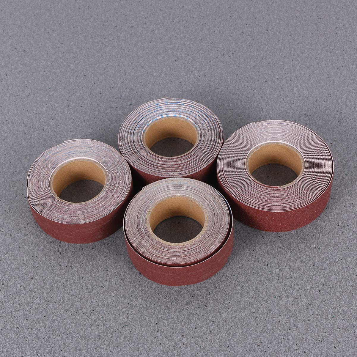 Rouleaux Abrasifs en Boîte pour Ponçage Fin en Bois, Métal et Verre