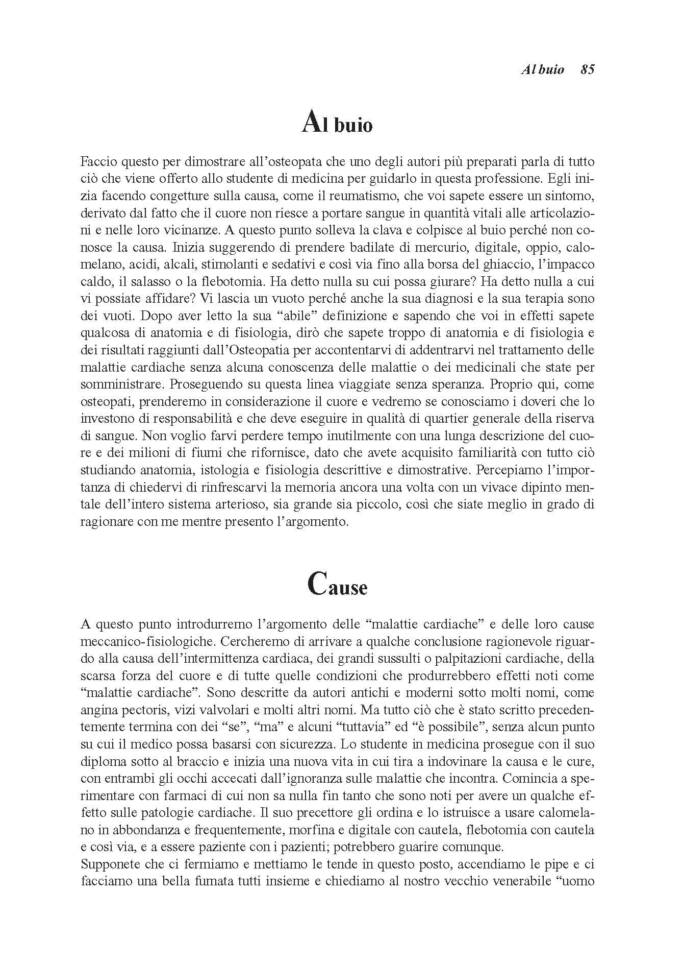 Filosofia e principi meccanici dell'osteopatia