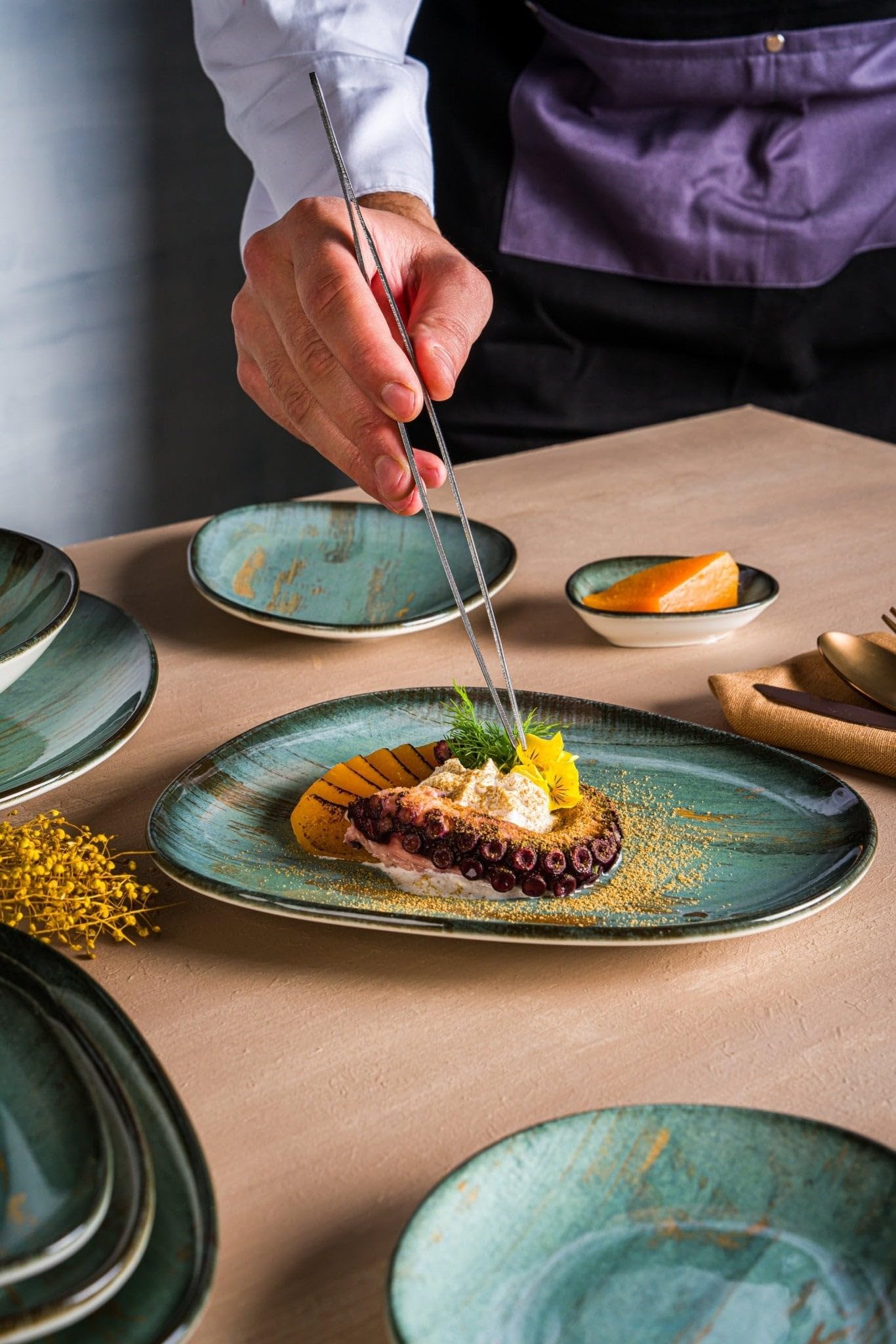 Bonna Deep Plates - Madera - Porcelain - 23cm (750cc) - Set of 6