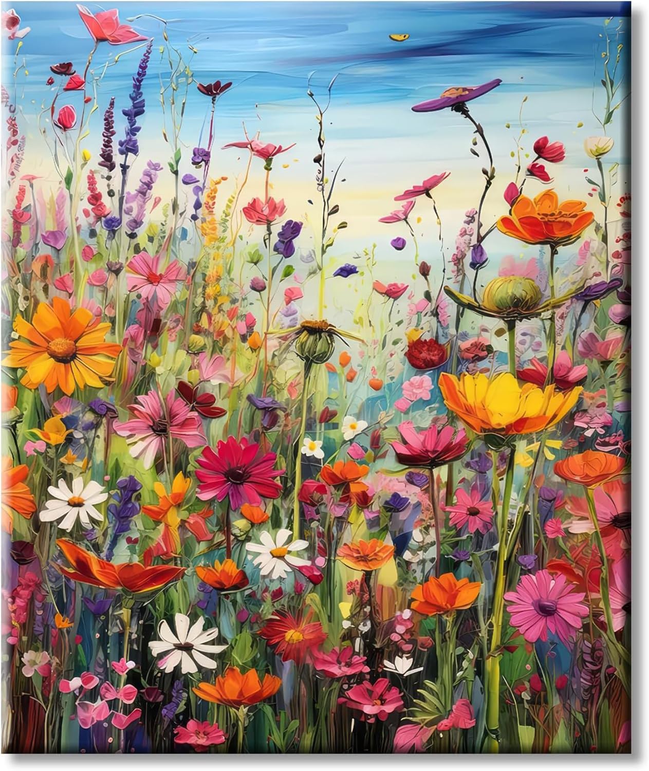 Puzzle 1000 Pezzi Per Adulti – Motivo Floreale Classico, 70x50 Cm, Con Lettere Sul Retro E Poster 1:1 – Gioco Da Famiglia - 3