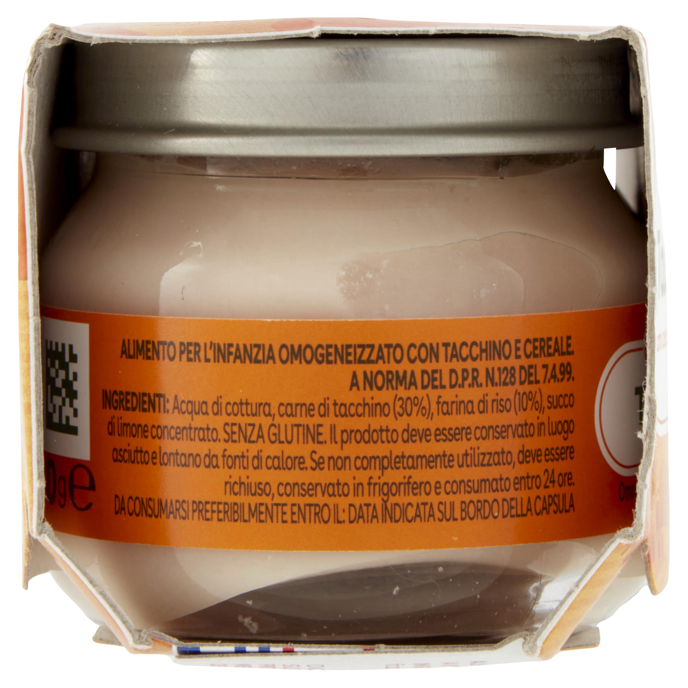 Plasmon Omogeneizzato Tacchino 3x80g (8 Confezioni)