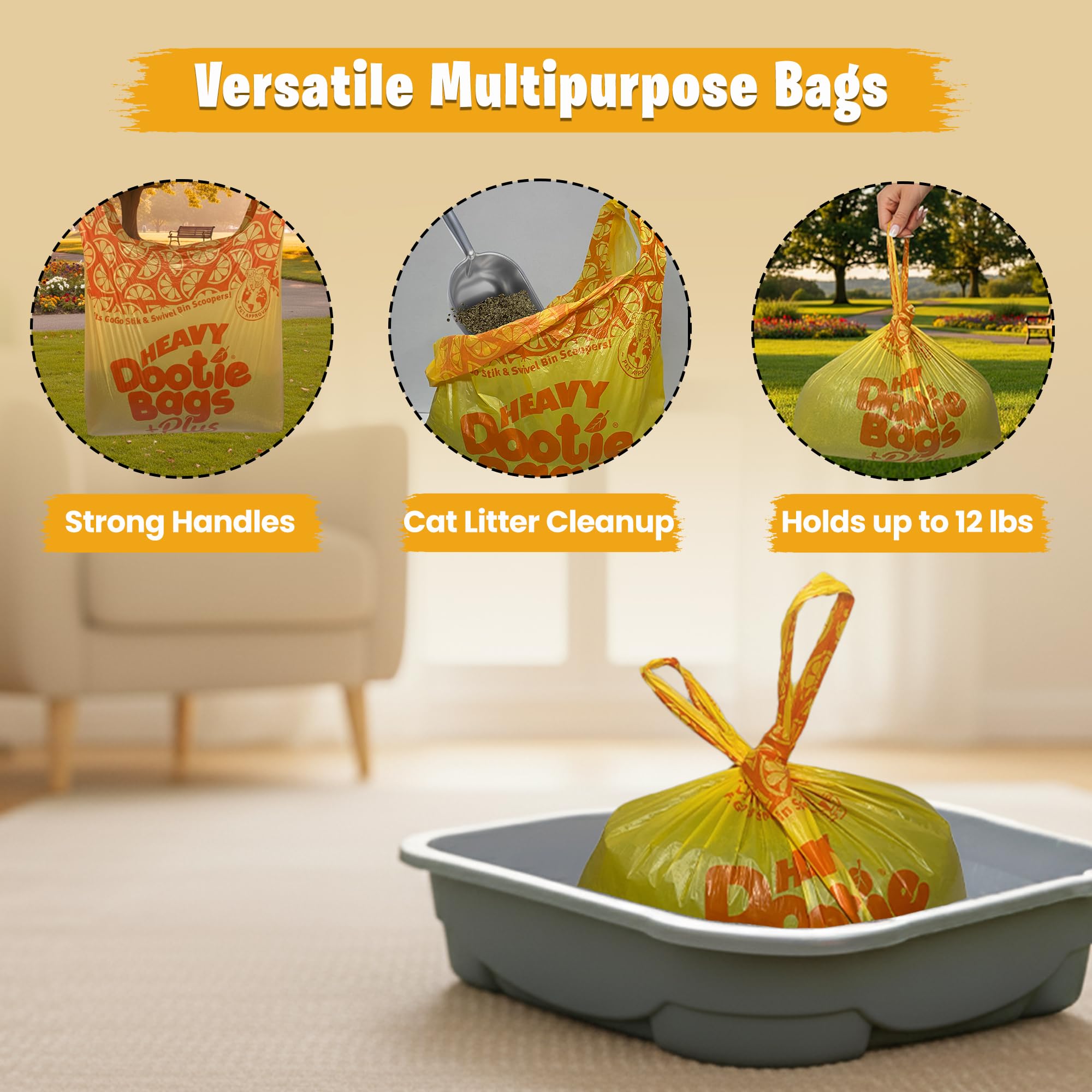 HEAVY Dootie Bags + Plus Suave aroma cítrico
