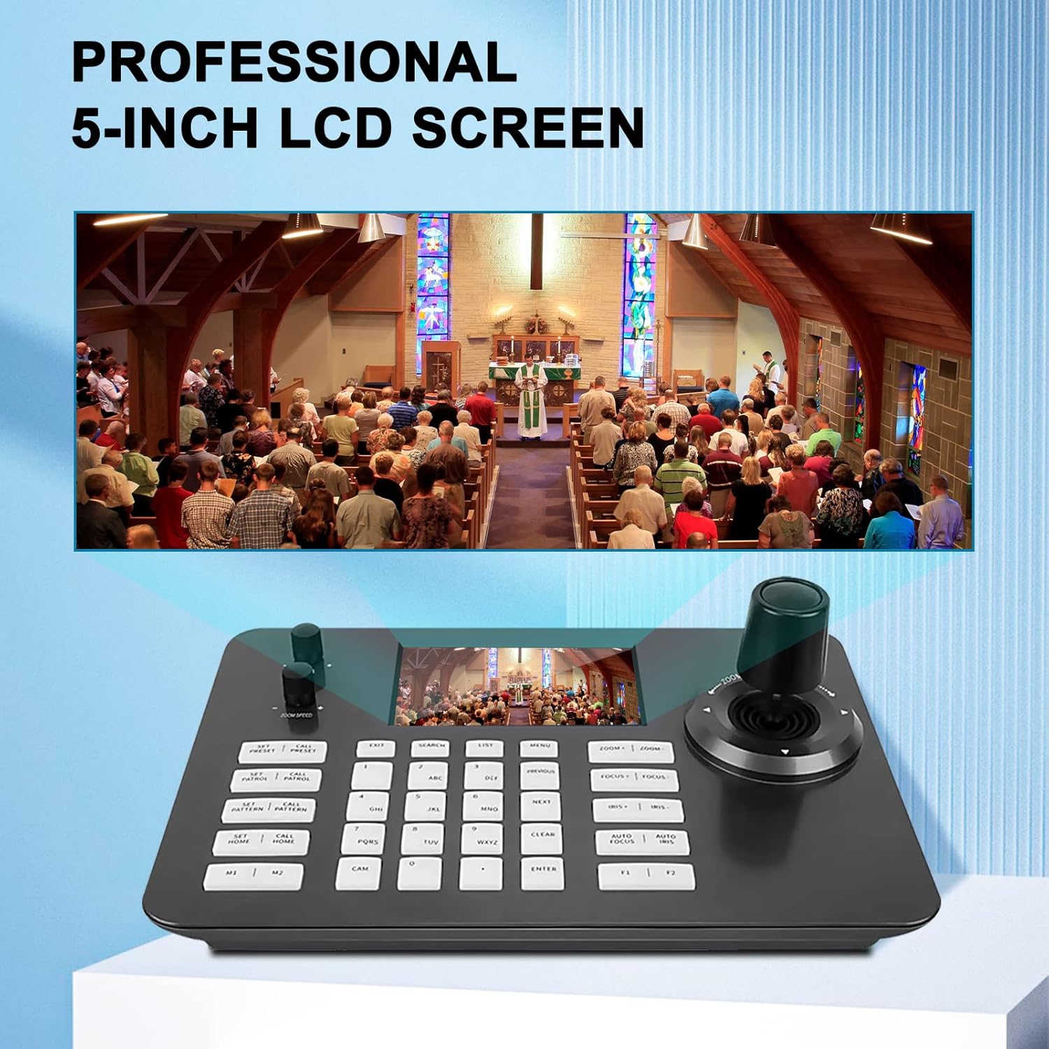 Professional 5-inch LCD Screen