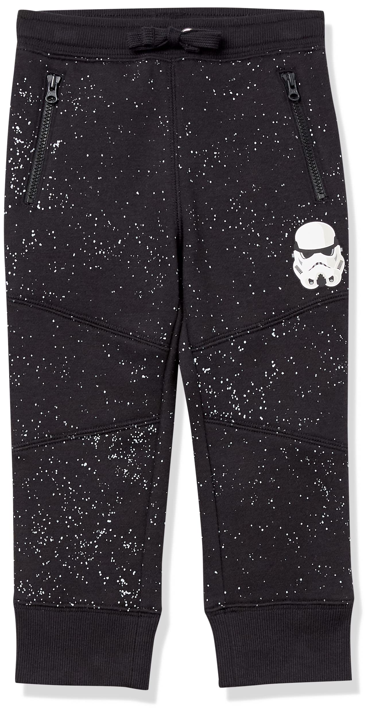 Amazon Essentials Disney | Marvel | Star Wars Pantaloni da Jogging Felpati con Tasca con Cerniera (in precedenza Spotted Zebra) Bambini e Ragazzi
