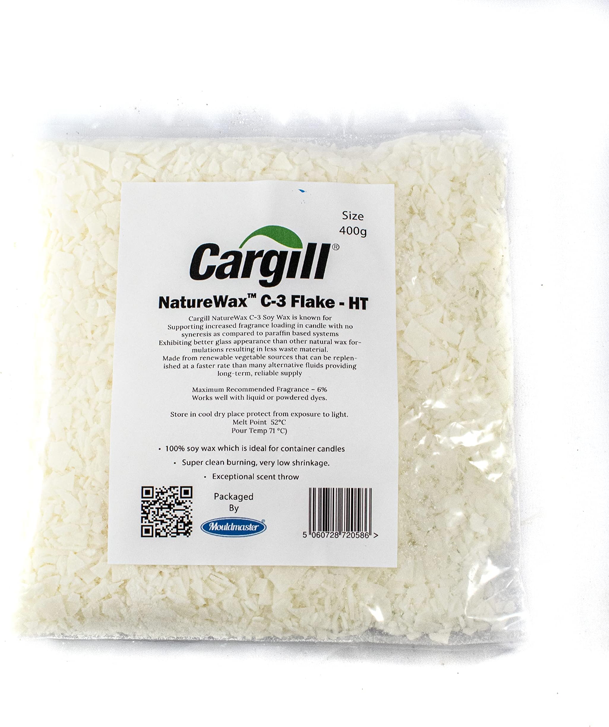 CARGILL C3 Soy Wax 400g, White