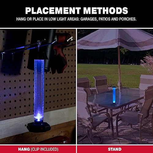 Miniatura 4 de Catchmaster Glostik - Trampa para insectos voladores, 1 unidad, trampas para luz LED y moscas para interiores y exteriores, adhesivo de alta