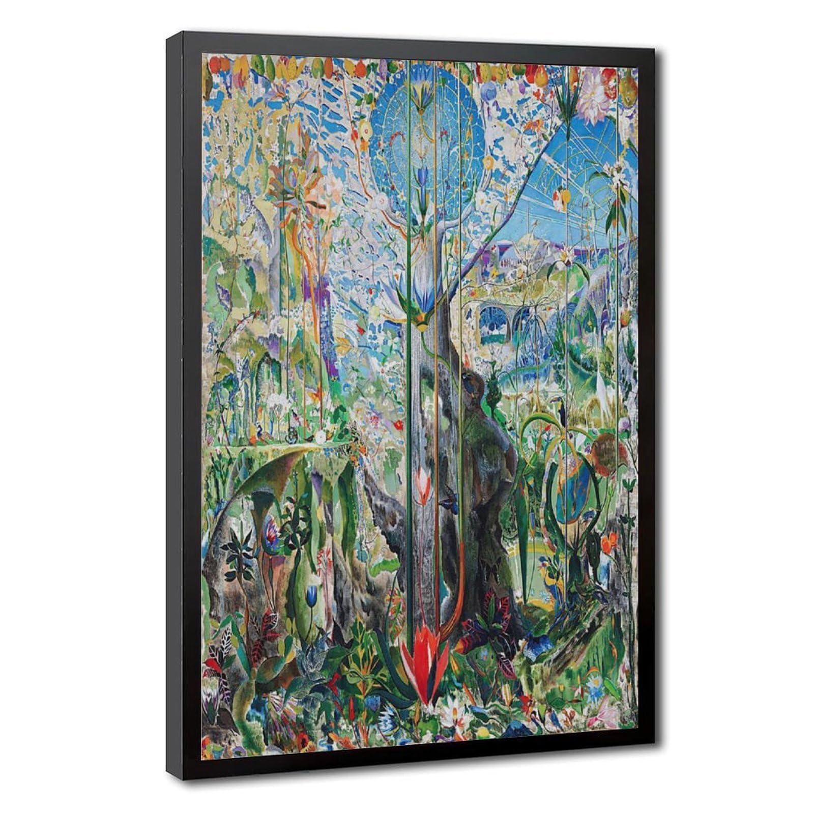 Impression sur toile Arbre de ma vie Joseph Stella cadre inclus - 8