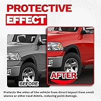 Vista 7 de ECOTRIC Guardabarros compatibles con Dodge Ram 1500/2011-2018 Ram 1500/2019-2023 Ram 1500 Classic Fleetside 2009-2010/2011-2018 Ram 1500 Classic