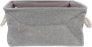 POPETPOP Pet Storage Box Pet Storage Bin Clothes Storage Organizer Storage Basket Bin Toy Storage Bin Blanket Storage Basket Storage Organizer Basket Pet Toys Dog Toy Handle Foldable