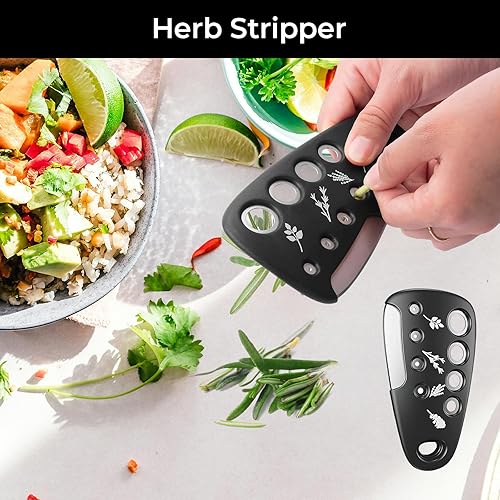 Miniatura 3 de Juego de 6 utensilios de cocina para ahorrar espacio en el hogar, herramientas de cocina únicas con abridor de cerveza, desbrozador de hierbas,