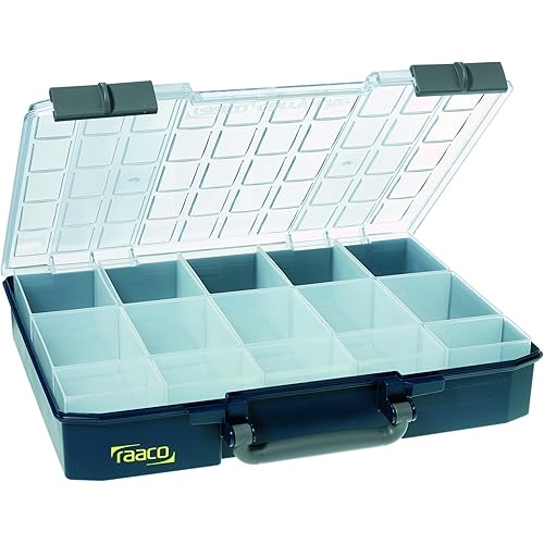 Raaco CarryLite Organiser Case 80 5x10-15 15 Inserts