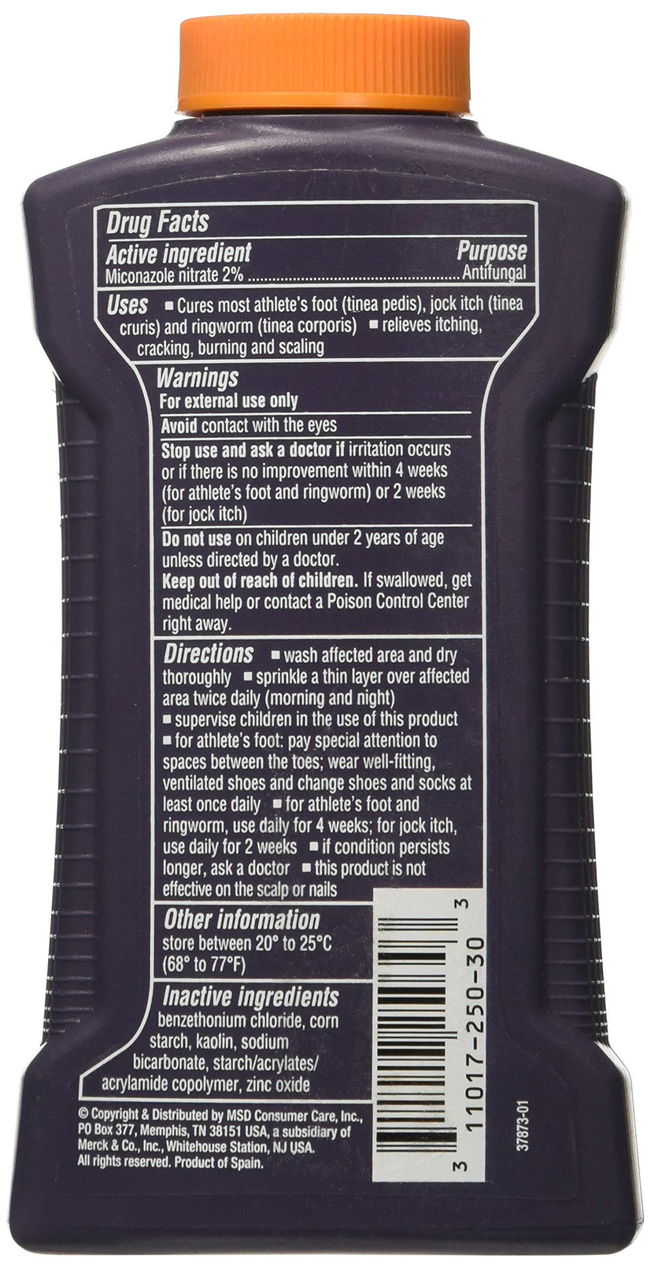 Lotrimin AF Athlete's Foot Antifungal Powder, Miconazole Nitrate 2