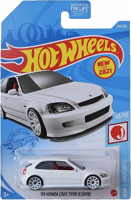 Amazon Com Hot Wheels 99 Honda Civic Type R Ek9 White J Imports 10 10 Automotive Amazon Com Hot Wheels 99 Honda Civic Type R Ek9 White J Imports 10 10 Automotive