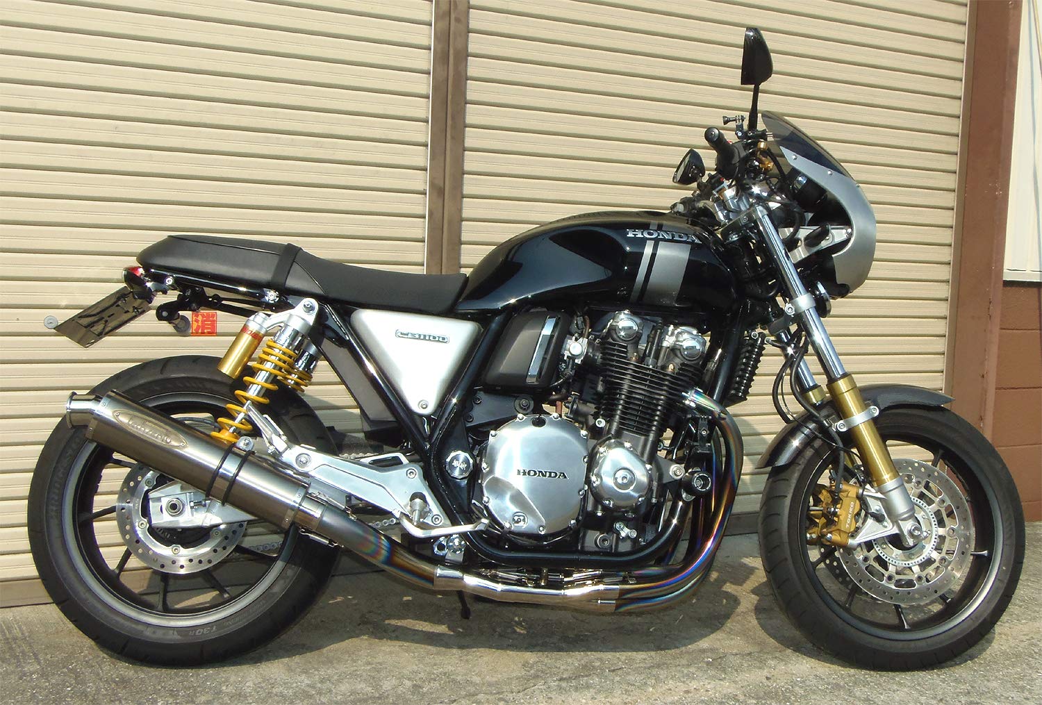 Amazon | テックサーフ(techserfu)17-CB1100RS用オールチタニュウム 