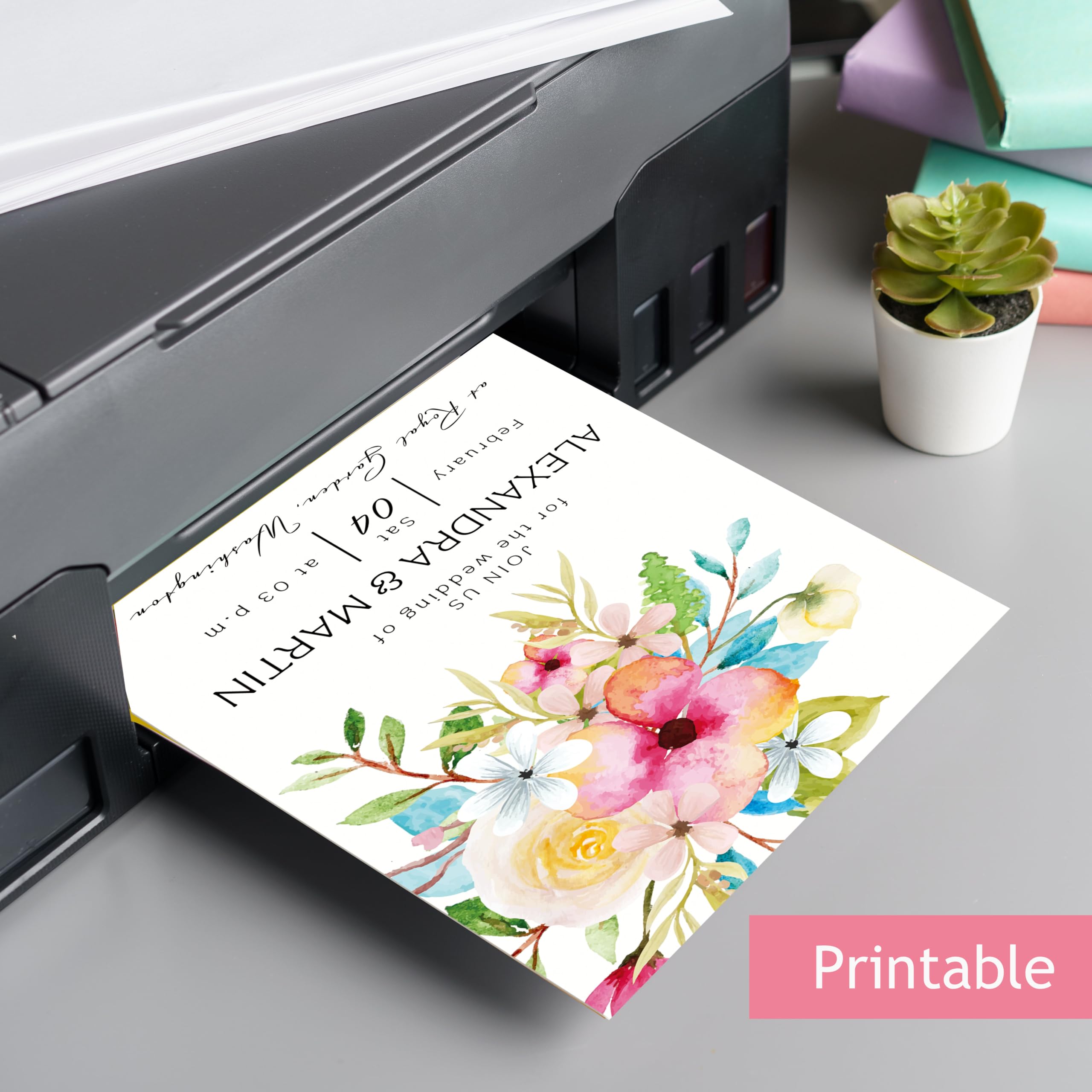 Lot de 100 cartes vierges et enveloppes, 12,7 x 17,8 cm, cartes vierges de qualité supérieure avec enveloppes, cartes de vœux vierges avec enveloppes pour la fabrication de cartes, Noël, anniversaire