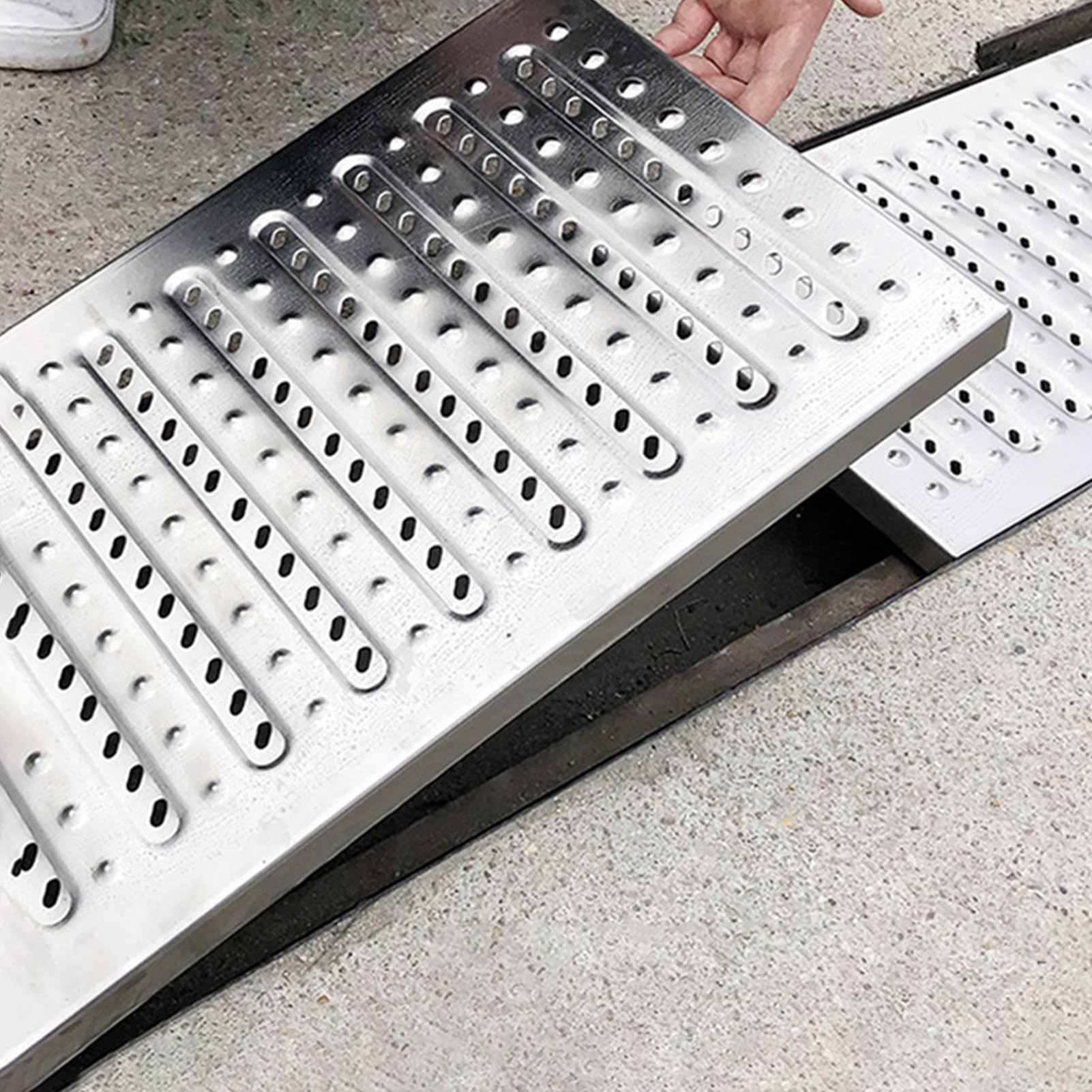 Cubiertas de Drenaje para Exteriores, Resistentes y Antideslizantes, Rejilla Rectangular de Acero Inoxidable para Bloquear los desechos, colador de Drenaje de alcantarillado Grande para Pat