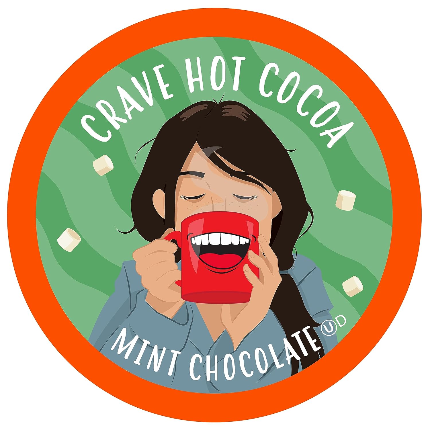 Crave Hot Chocolate Pods, Compatible with 2.0 K-Cup Brewers, Milk Chocolate, 40 Count