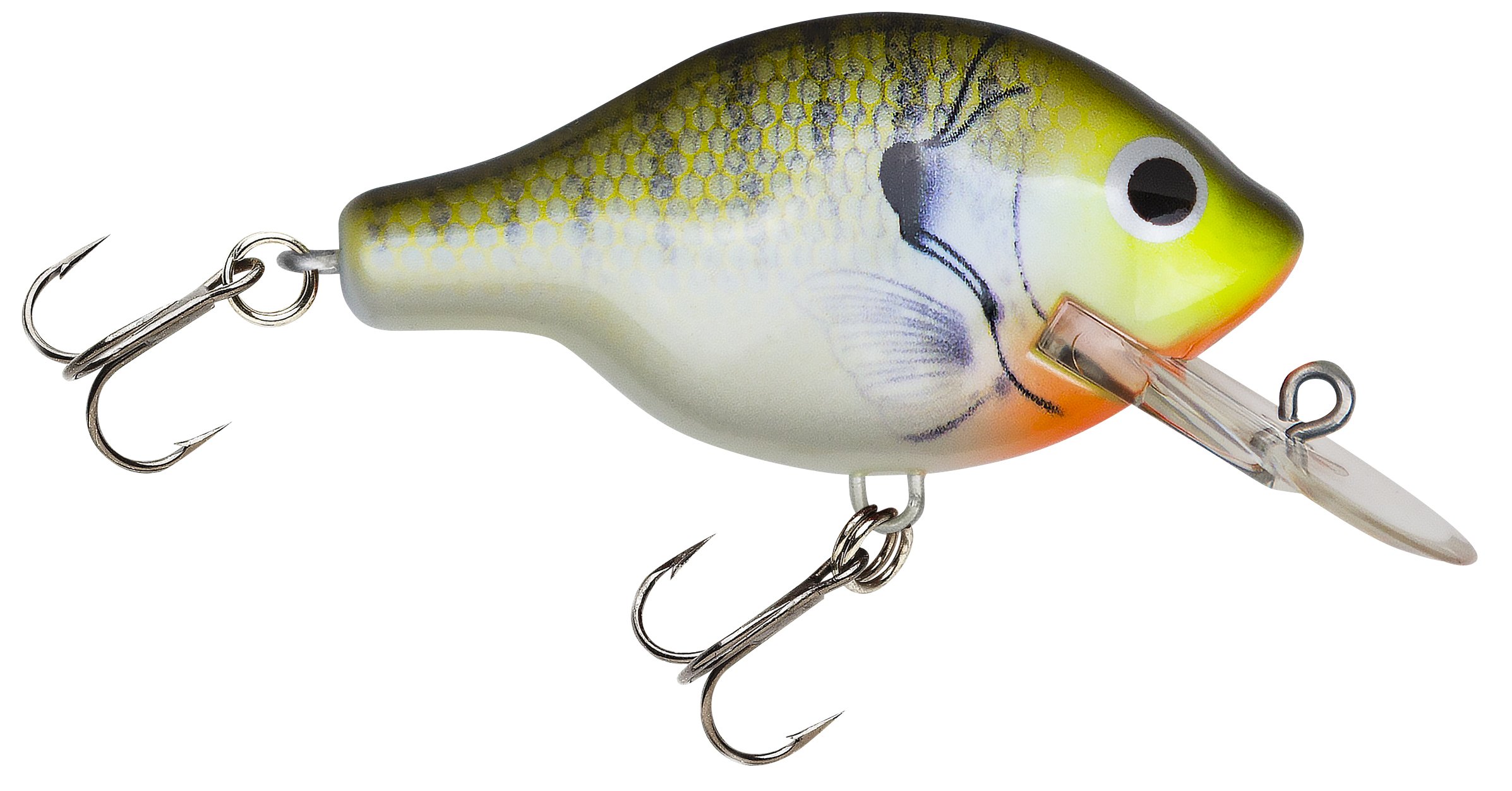 Bagley Baits Small Fry 1 Fishing Bait, Realistic Bluegill