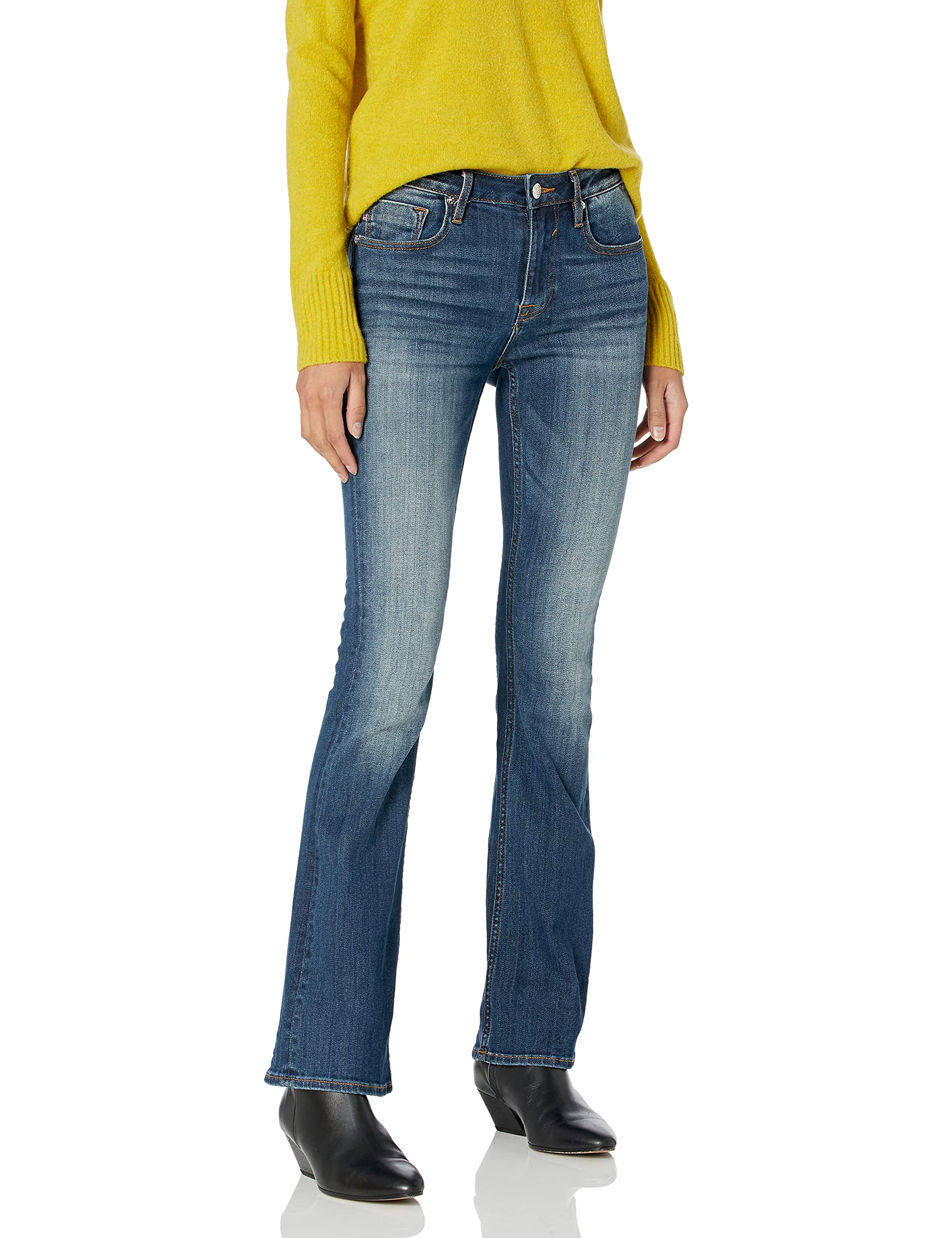 VIGOSSWomen's Jagger Dark Wash Clean Bootcut