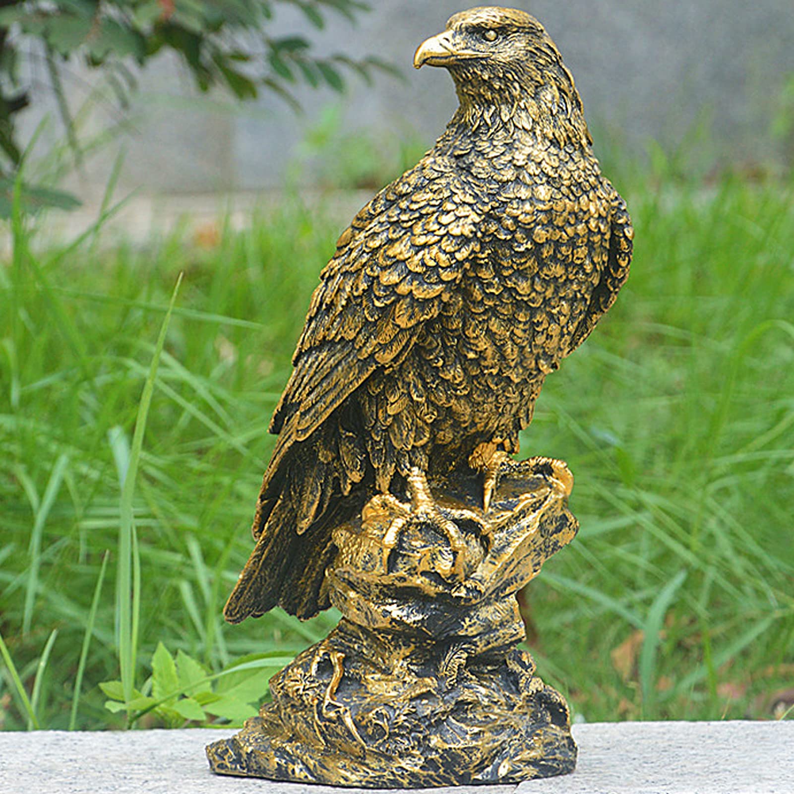 猛禽類最強 鷲 ワシ 鷹 置物 ミスターイーグル 本物そっくりでどんな 防鳥 害鳥 庭の装飾 置物 オブジェ カラス 野鳥 ハト ス Amazon |  PAEFIU 猛禽類最強 鷲 ワシ 鷹 置物 ミスターイーグル 防鳥 害鳥 庭の装飾 置物 オブジェ カラス 野鳥, image size:1601x1601